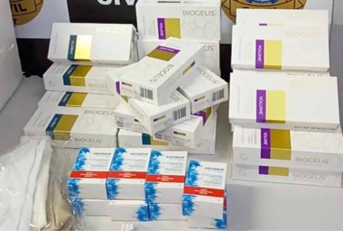 Casal de VG é flagrado recebendo pelos Correios R$ 38 mil em produtos de harmonização facial vindos de golpe