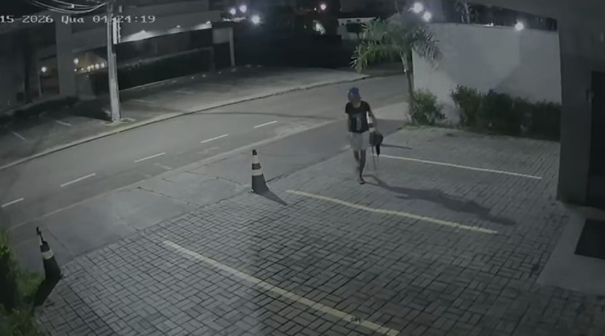 Ladrão em série é preso apenas oito dias após sair da cadeia em Cuiabá; veja o vídeo